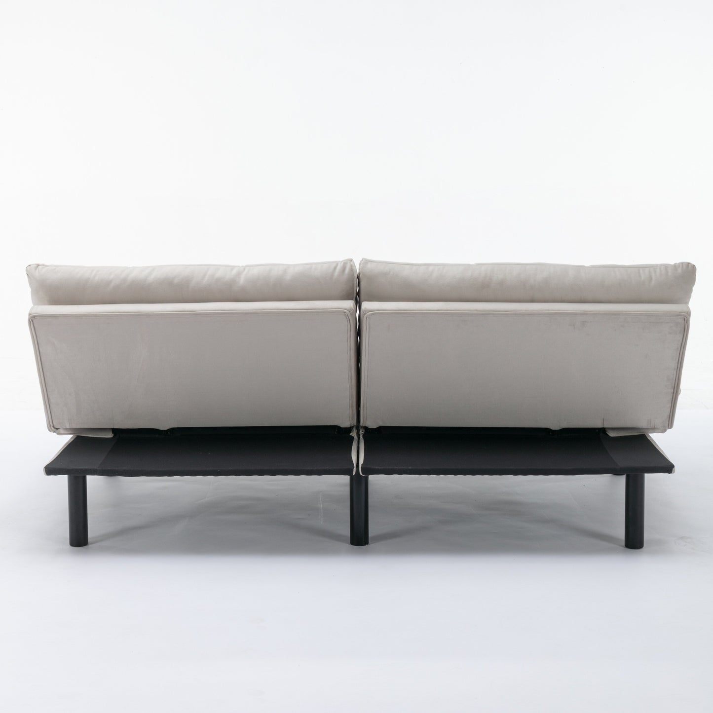 Canapé convertible moderne en tissu de 70,9 pouces avec dossier réglable