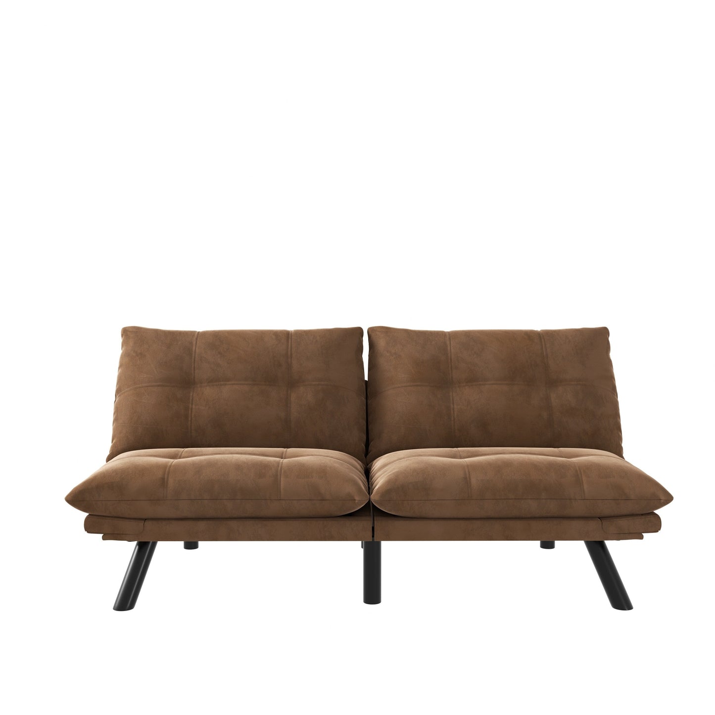 Canapé convertible moderne en tissu de 70,9 pouces avec dossier réglable