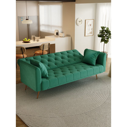Canapé-lit double convertible rembourré - 19,00 x 71,00 x 30,00