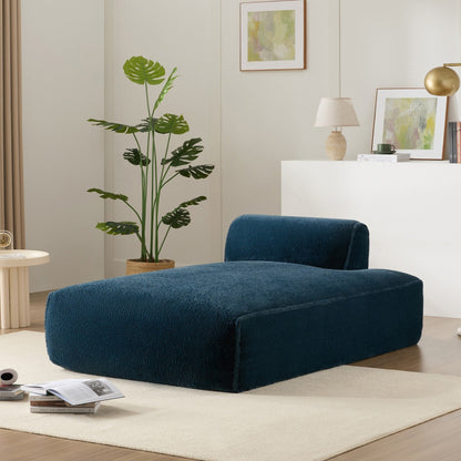 Canapé-lit modulaire surdimensionné de 72 pouces, spacieux et rempli de mousse compressée