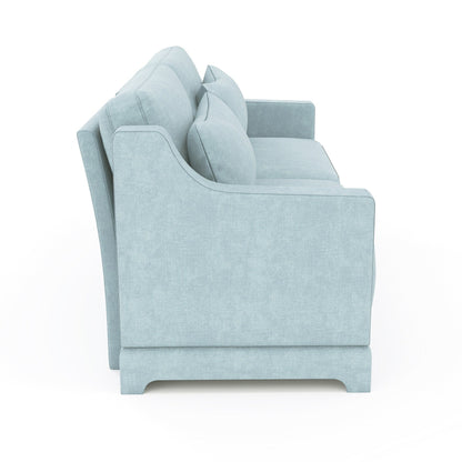 Canapé 3 places en chenille 73,2 avec 2 coussins lombaires pour le salon