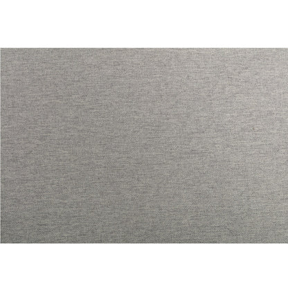 Canapé causeuse en tissu de 74,8 po avec coussins amovibles, pieds en métal et accoudoirs carrés contemporains