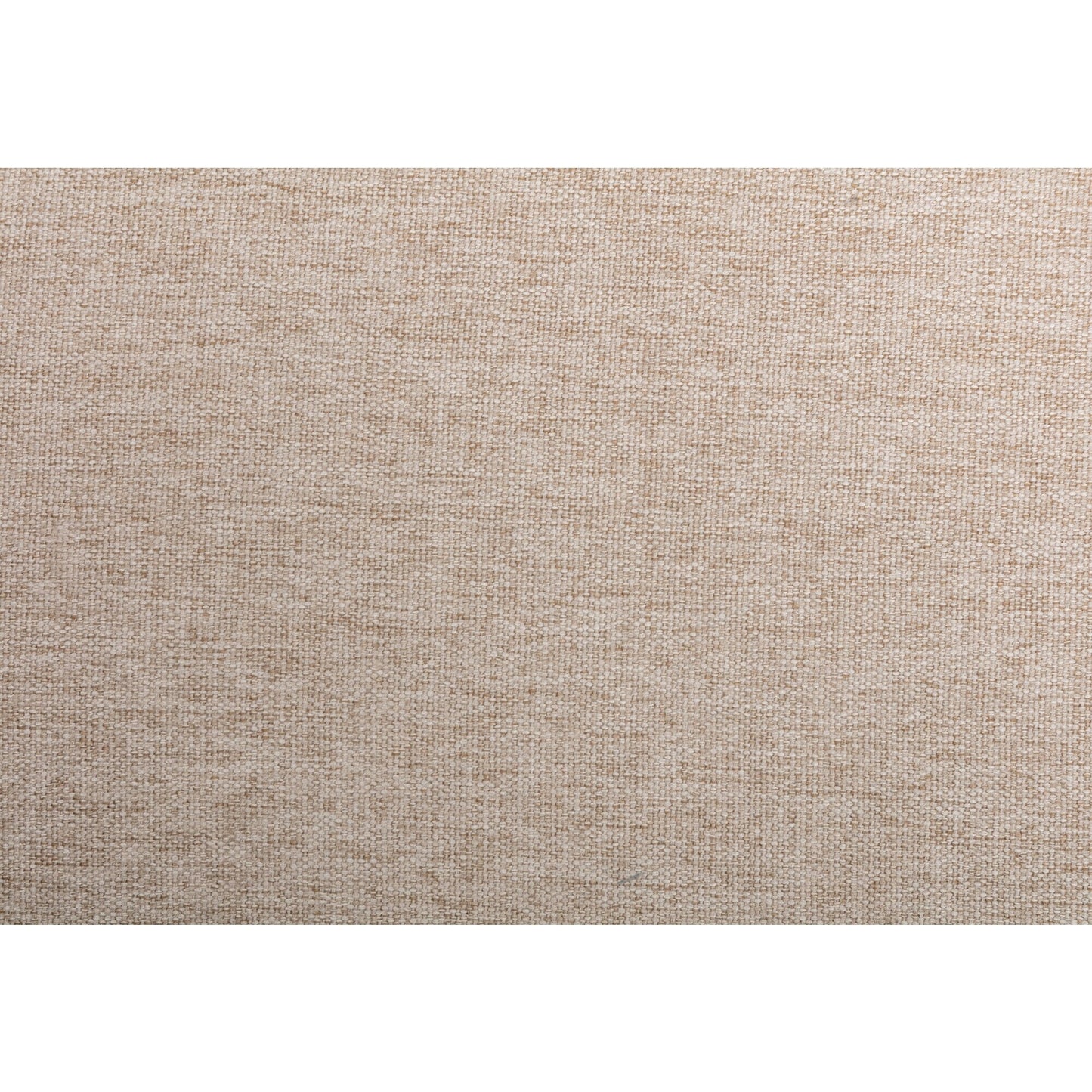 Canapé causeuse en tissu de 74,8 po avec coussins amovibles, pieds en métal et accoudoirs carrés contemporains