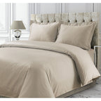 Parure de lit surdimensionnée en satin de coton 750 fils