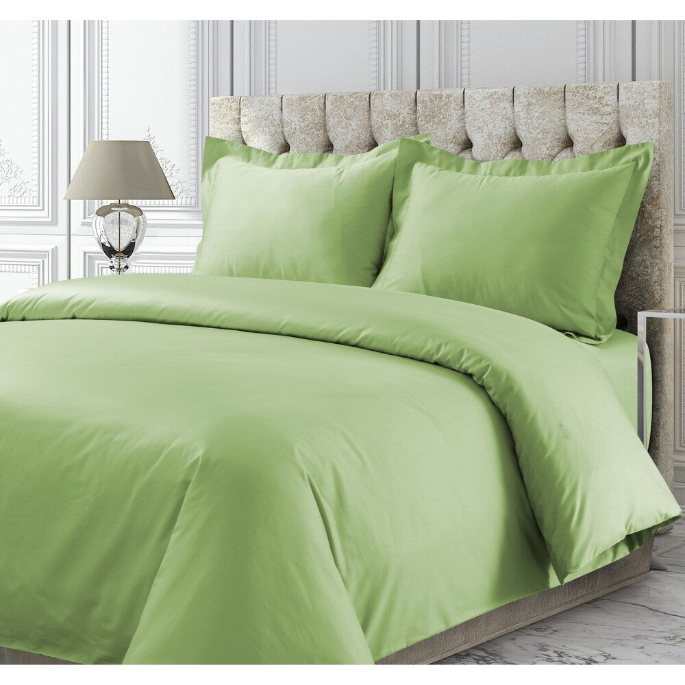 Parure de lit surdimensionnée en satin de coton 750 fils