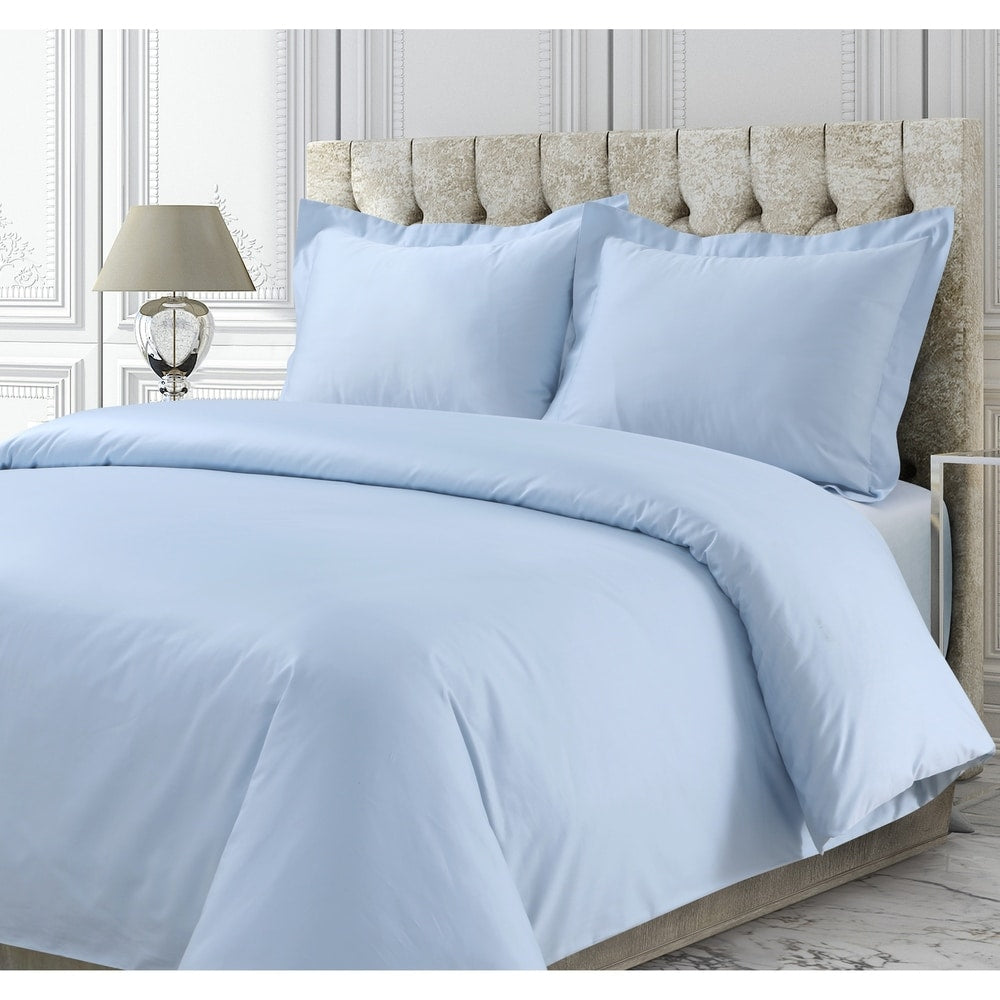 Parure de lit surdimensionnée en satin de coton 750 fils