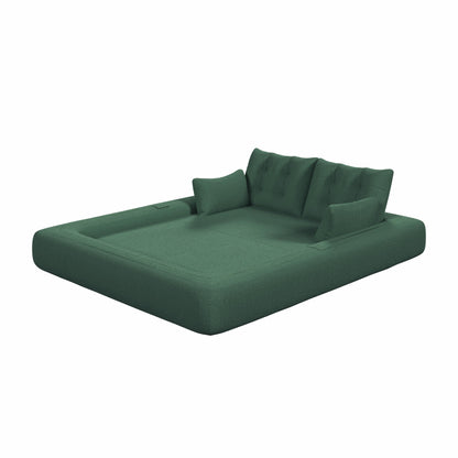 Canapé-lit 3 places modulable Teddy 78.7, convertible