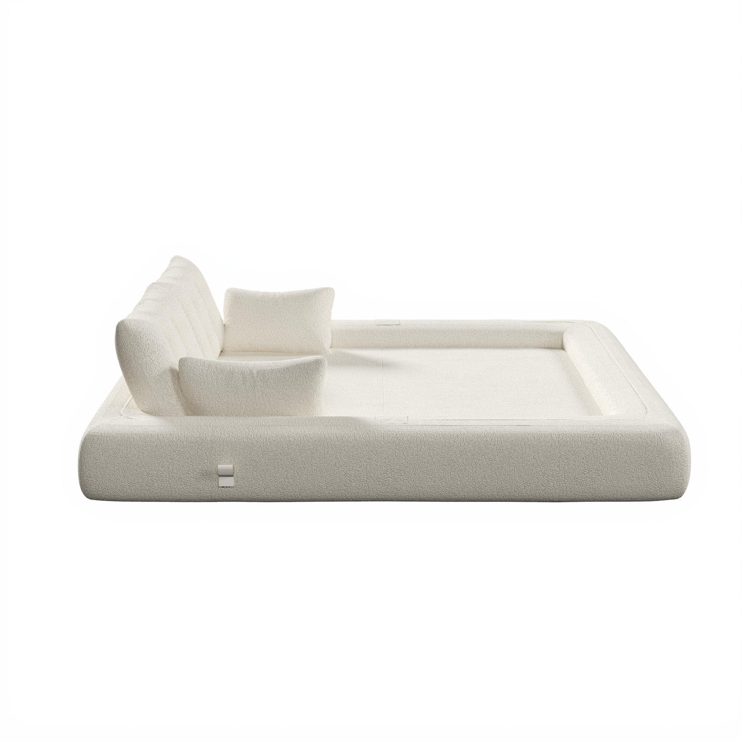 Canapé-lit 3 places modulable Teddy 78.7, convertible