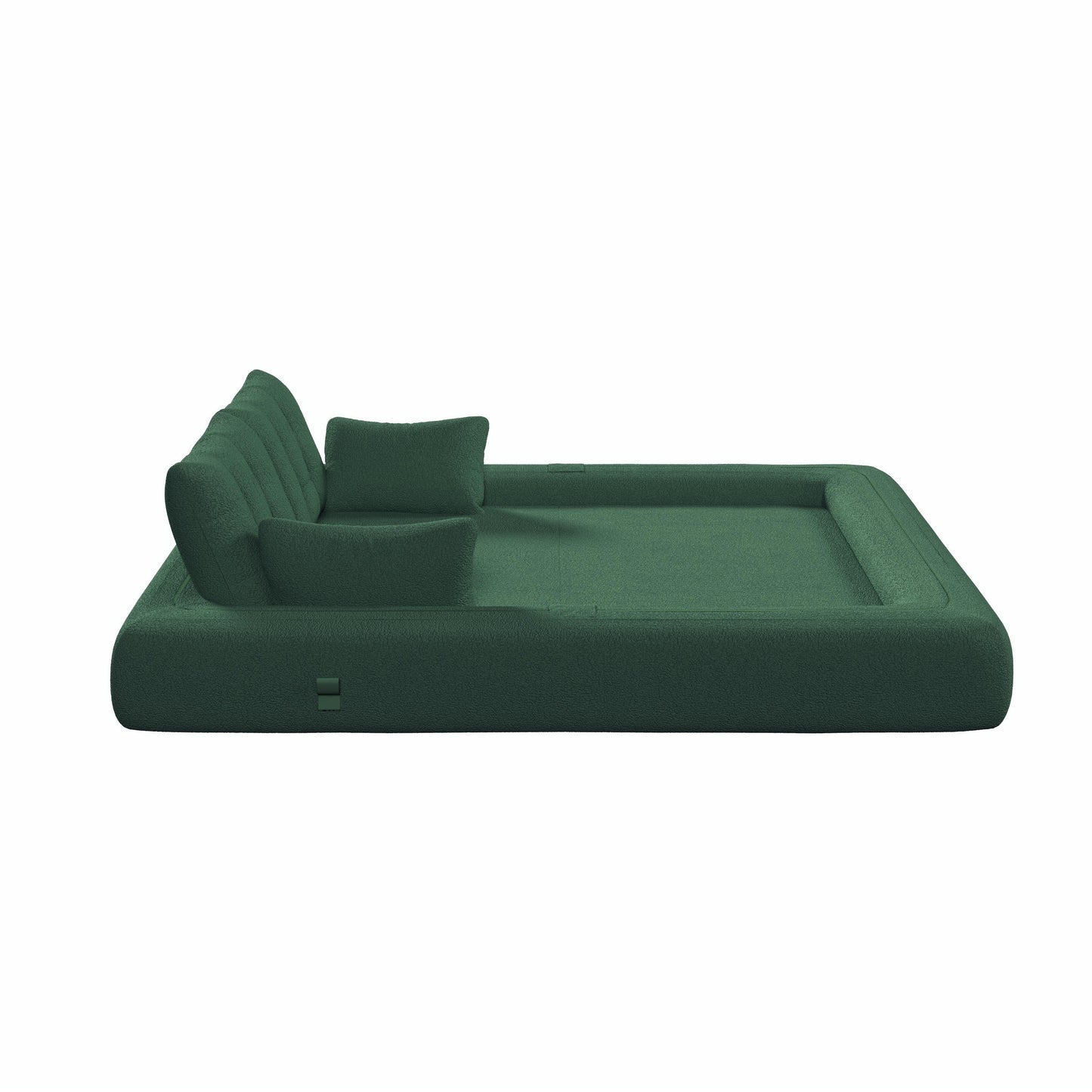 Canapé-lit 3 places modulable Teddy 78.7, convertible