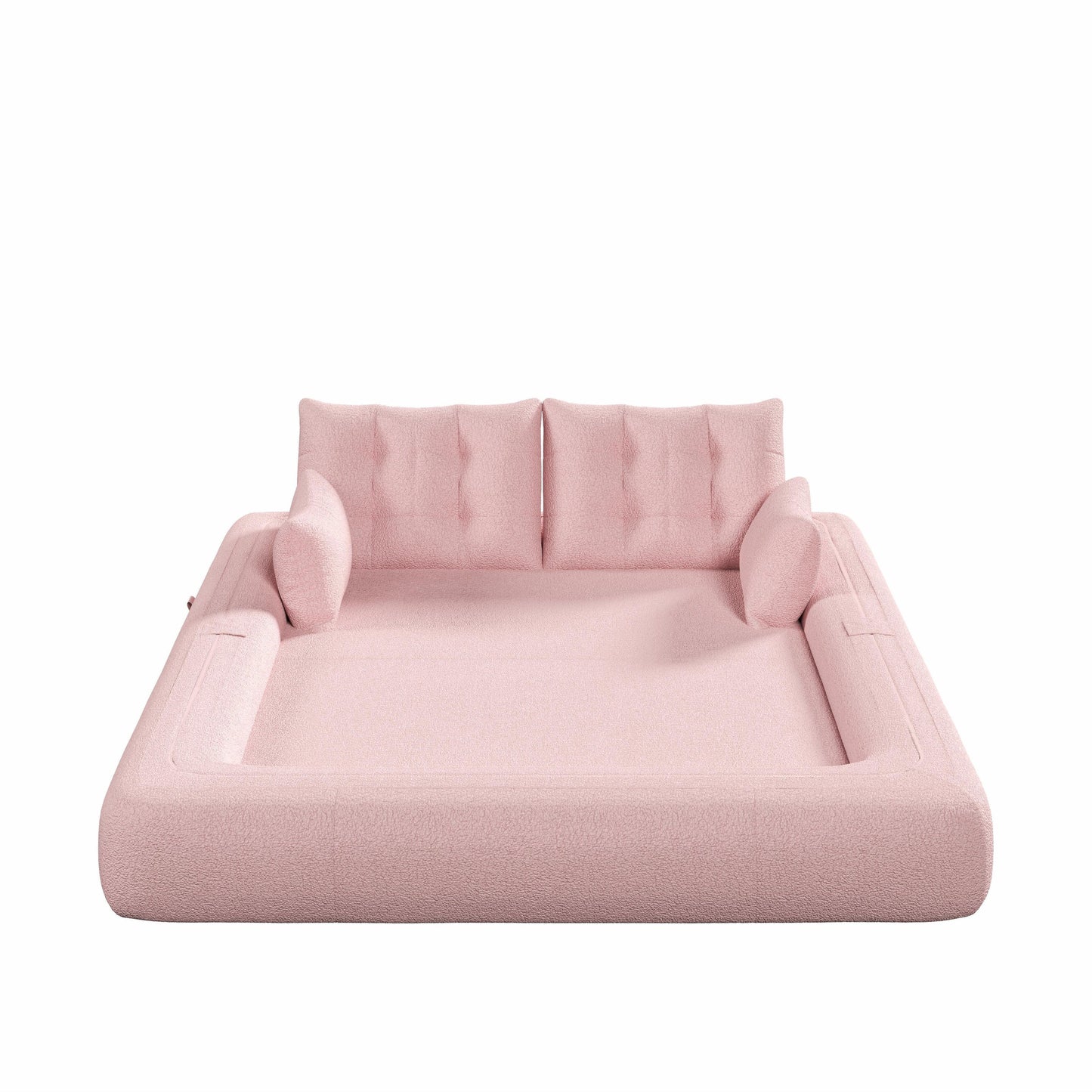Canapé-lit 3 places modulable Teddy 78.7, convertible