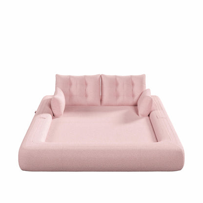 Canapé-lit 3 places modulable Teddy 78.7, convertible