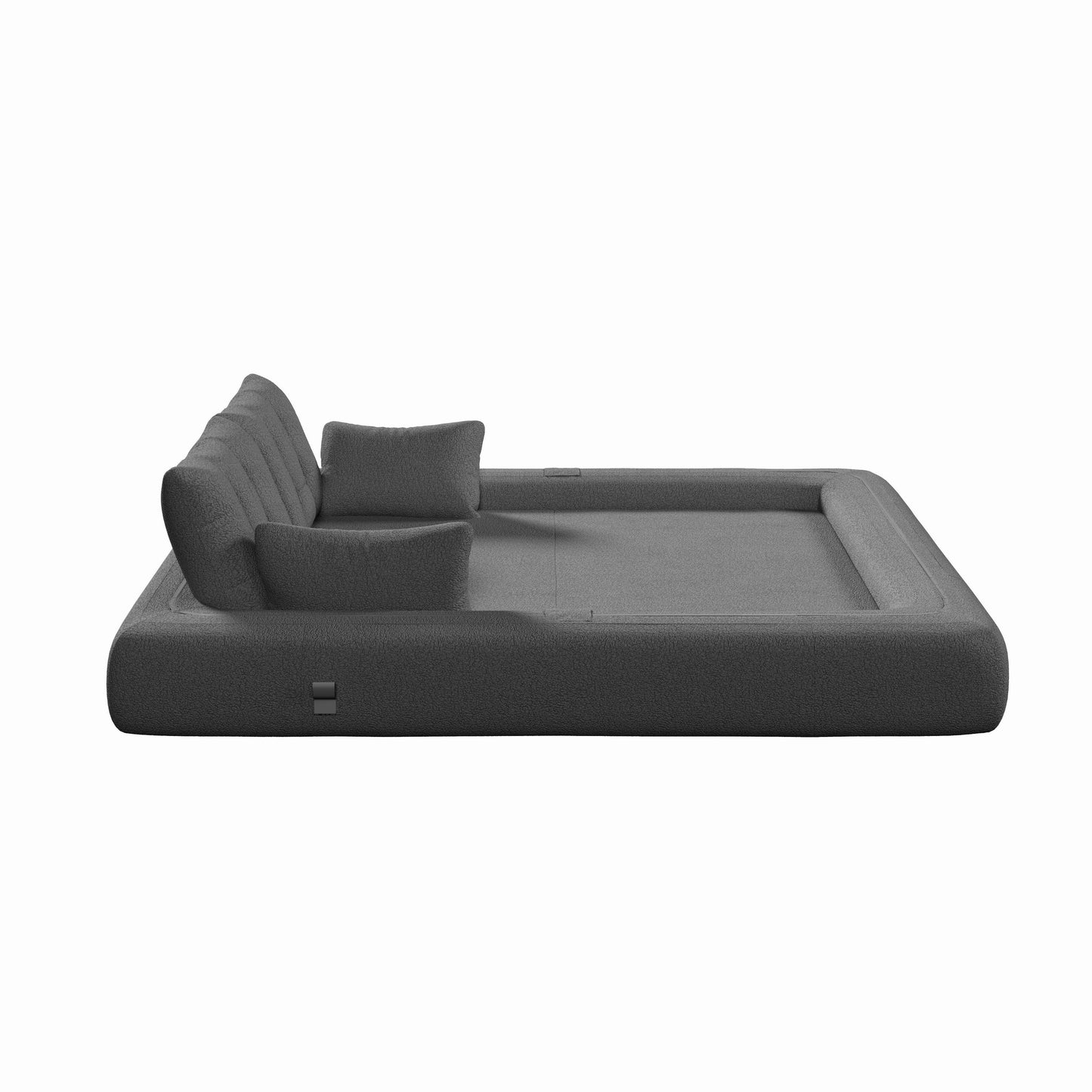 Canapé-lit 3 places modulable Teddy 78.7, convertible