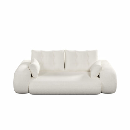 Canapé-lit 3 places modulable Teddy 78.7, convertible