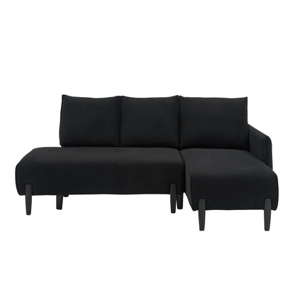 Canapé de 79,50 pouces de long, avec des sièges spacieux et confortables, pour appartement, bureau, salon
