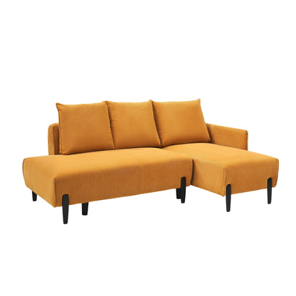 Canapé de 79,50 pouces de long, avec des sièges spacieux et confortables, pour appartement, bureau, salon