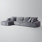 Le canapé d'angle jaune Empress