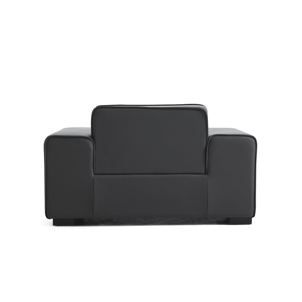 Domus Modular Brown Leather Armchair