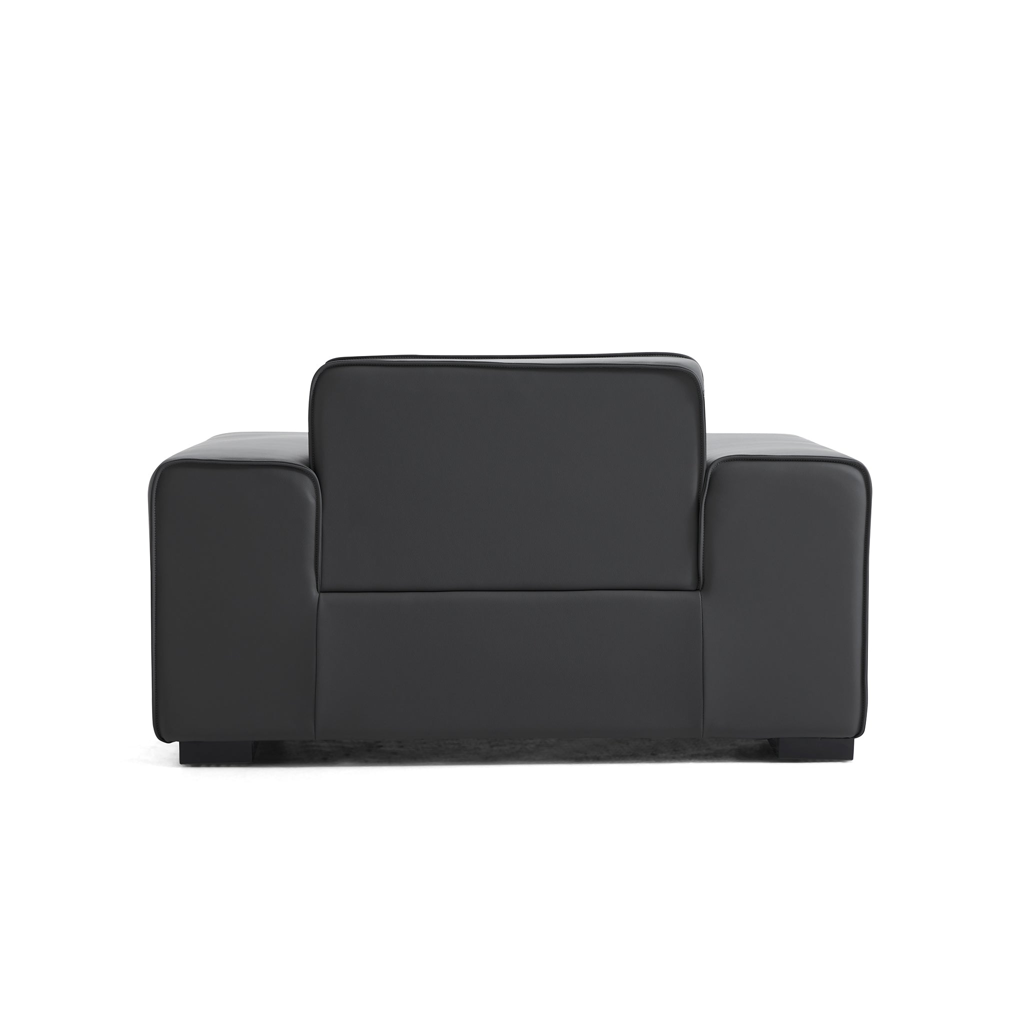 Domus Modular Brown Leather Armchair