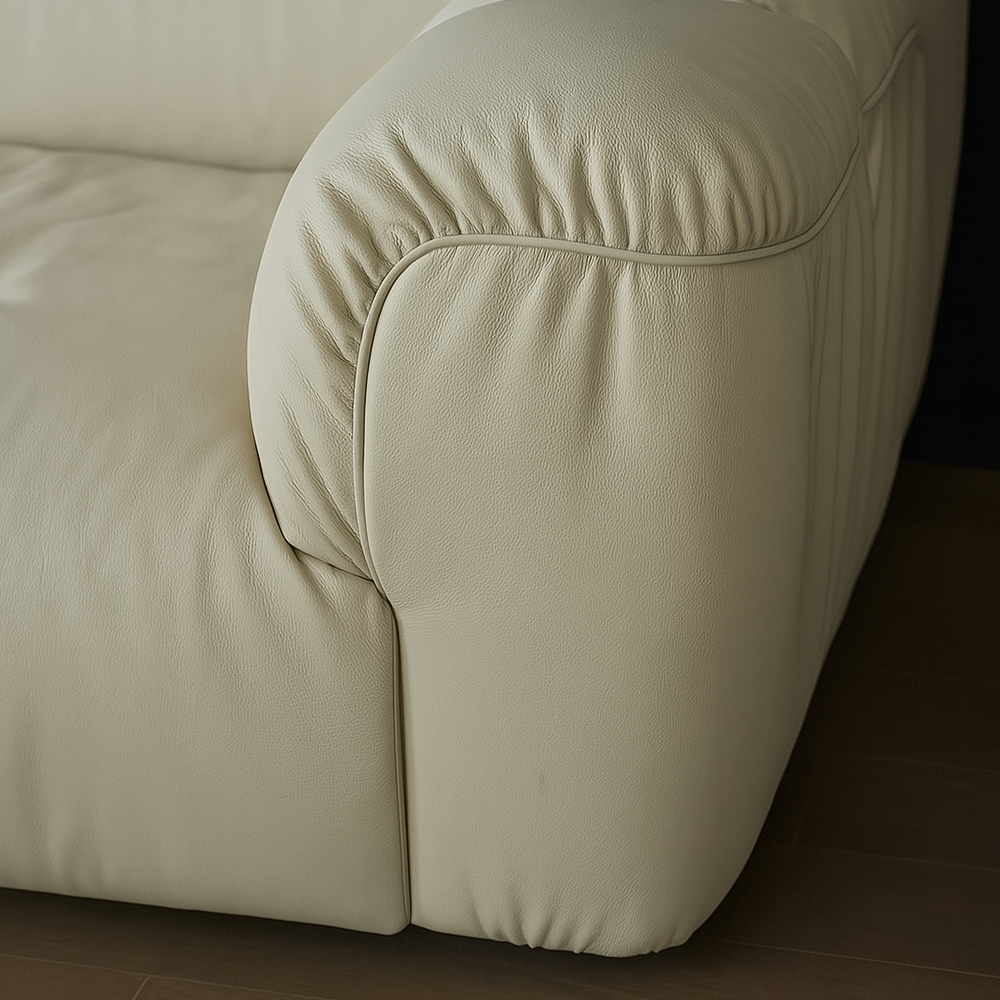 Canapé en cuir Lotta