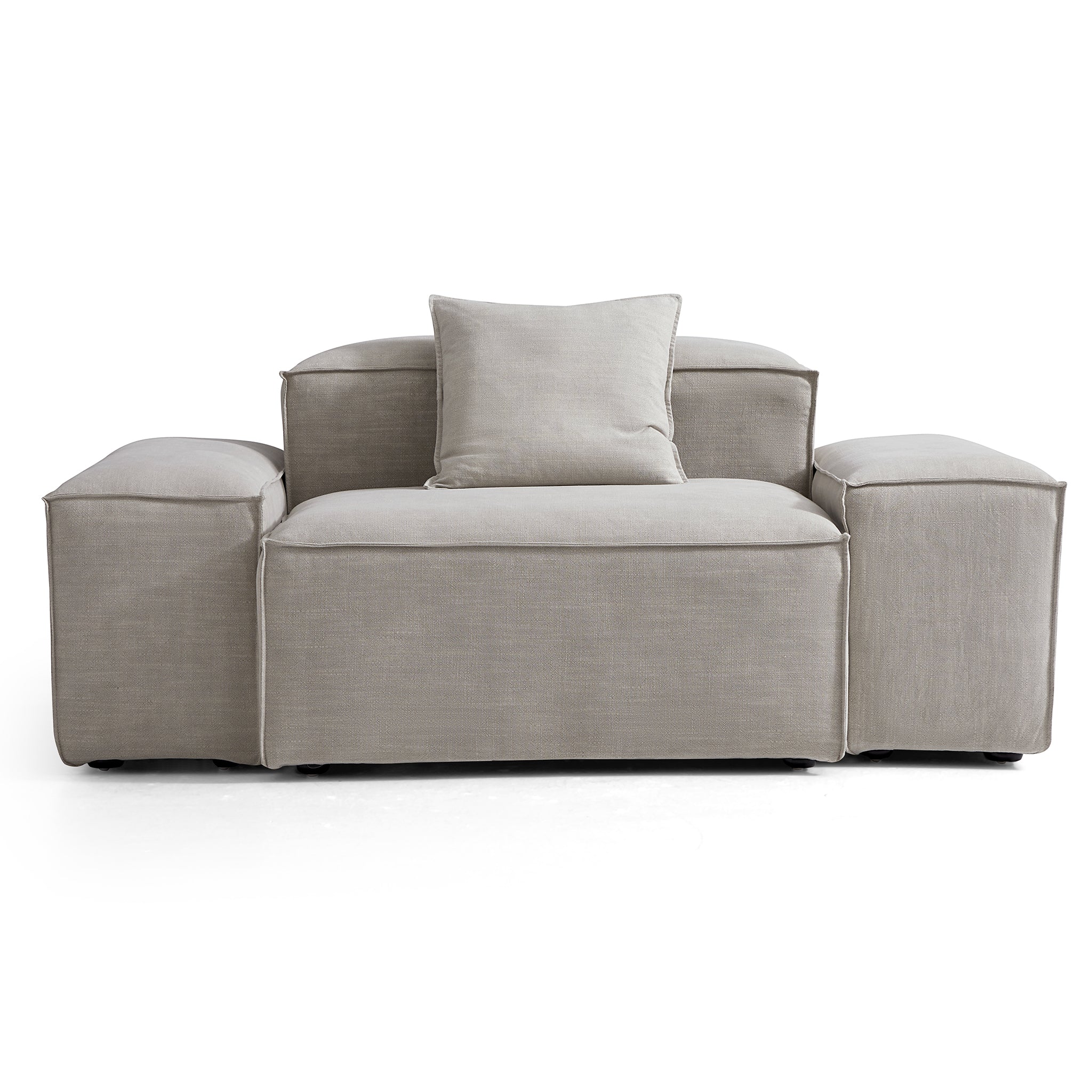 Freedom Modular New Gray Accent Armchair