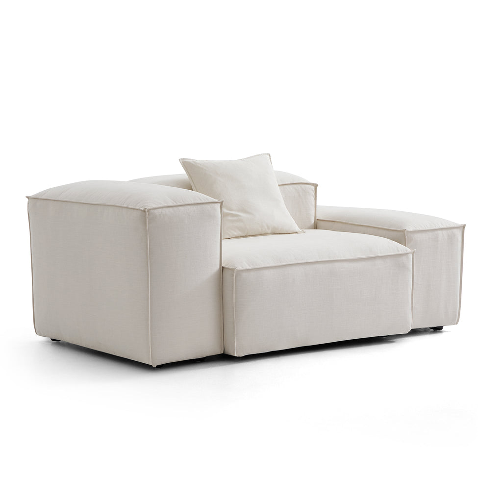 Fauteuil d'appoint modulaire Freedom beige
