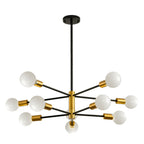Lustre linéaire moderne Spoutnik 8/10/12 lumières