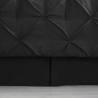 Ensemble de draps et couettes plissés 8 pièces