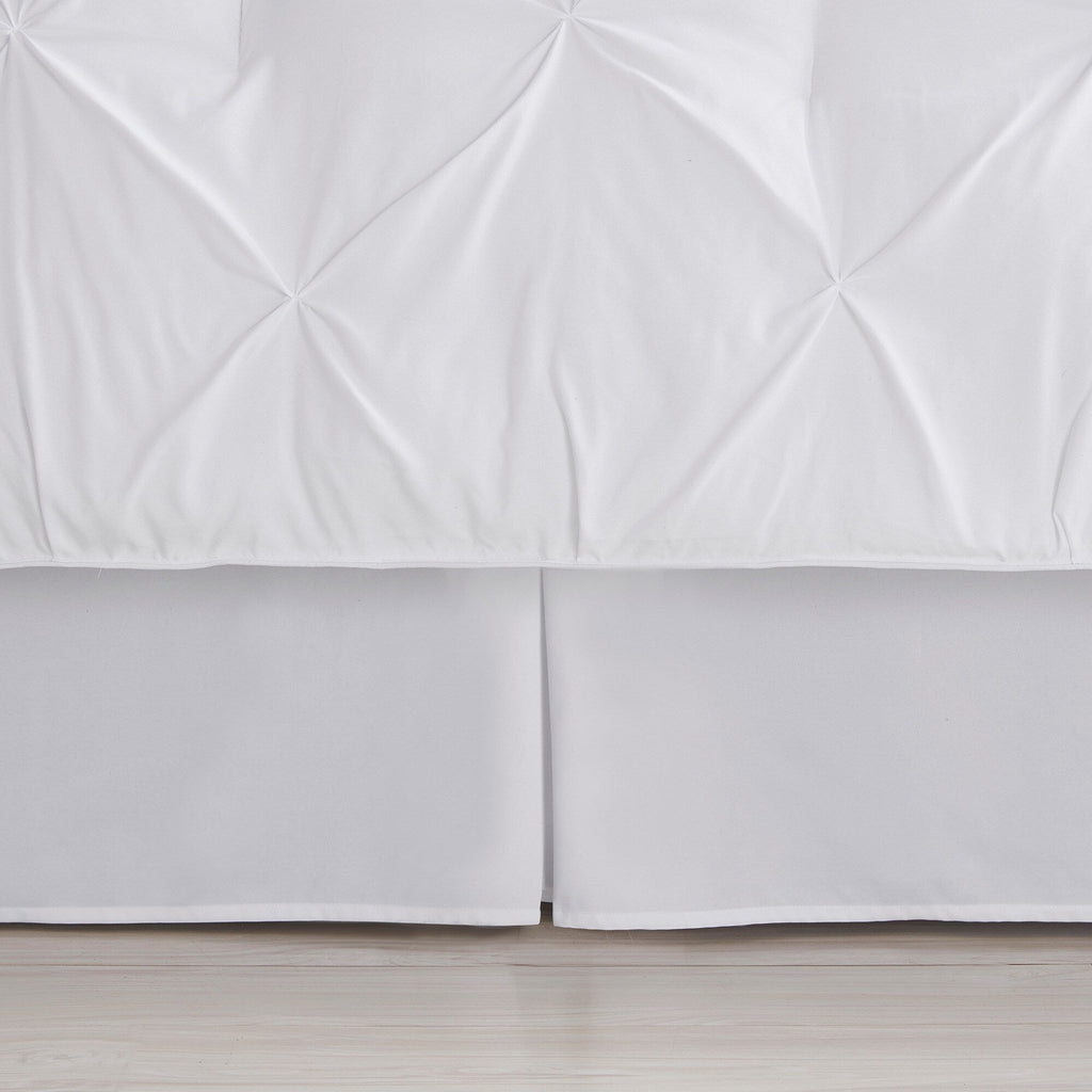 Ensemble de draps et couettes plissés 8 pièces