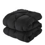 Ensemble de draps et couettes plissés 8 pièces