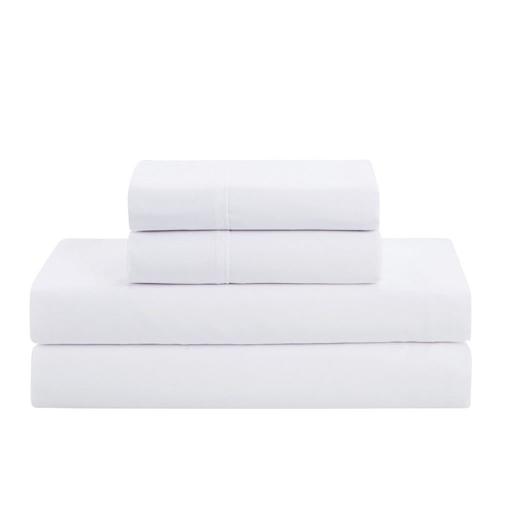 Ensemble de draps et couettes plissés 8 pièces