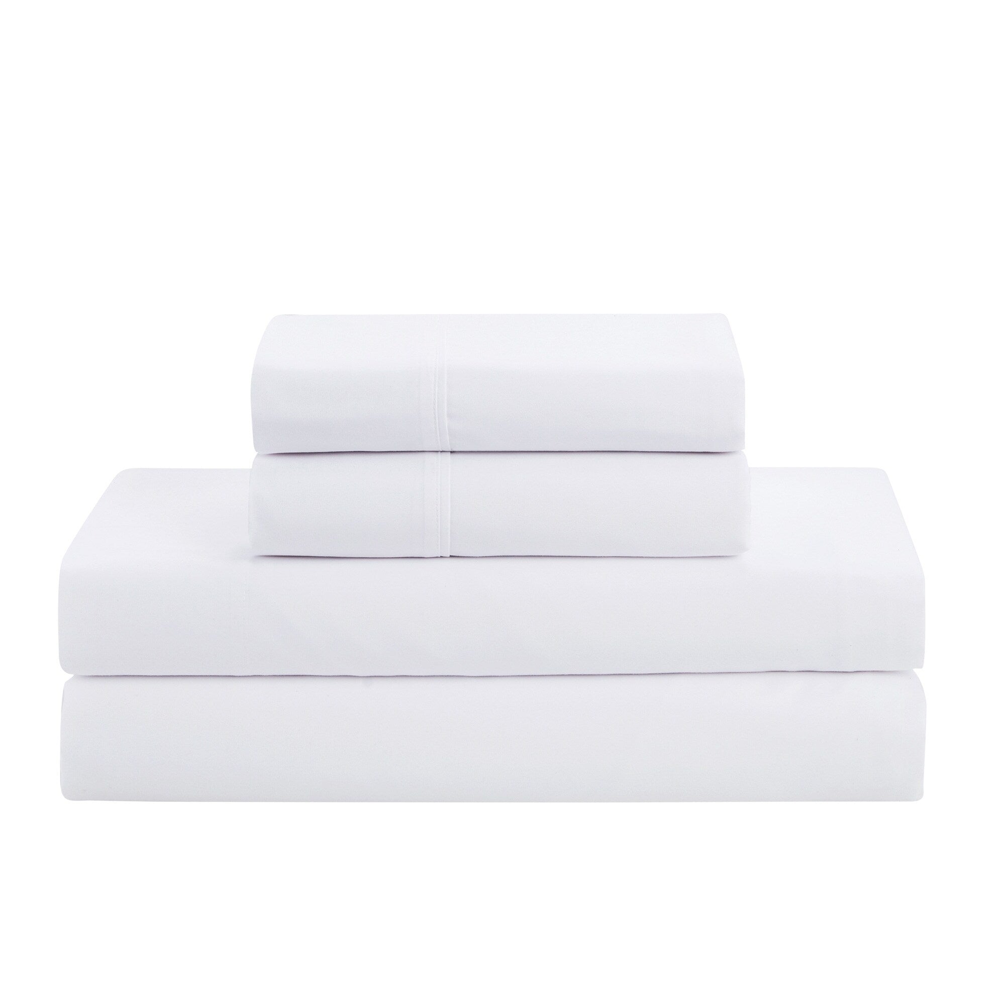 Ensemble de draps et couettes plissés 8 pièces