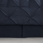 Ensemble de draps et couettes plissés 8 pièces