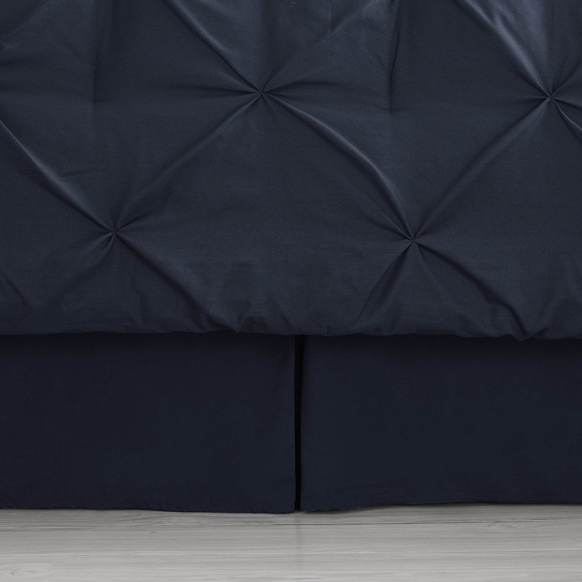 Ensemble de draps et couettes plissés 8 pièces