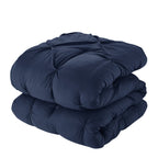 Ensemble de draps et couettes plissés 8 pièces