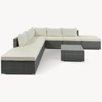 Ensembles de meubles de patio extérieur 8 pièces