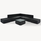 Ensembles de meubles de patio extérieur 8 pièces