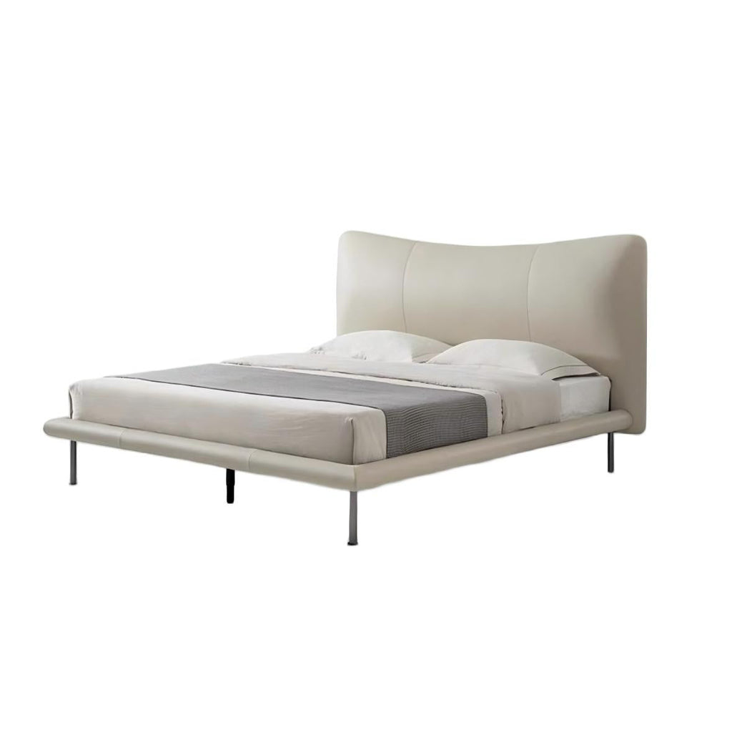 Choco Swirl Leather Bed