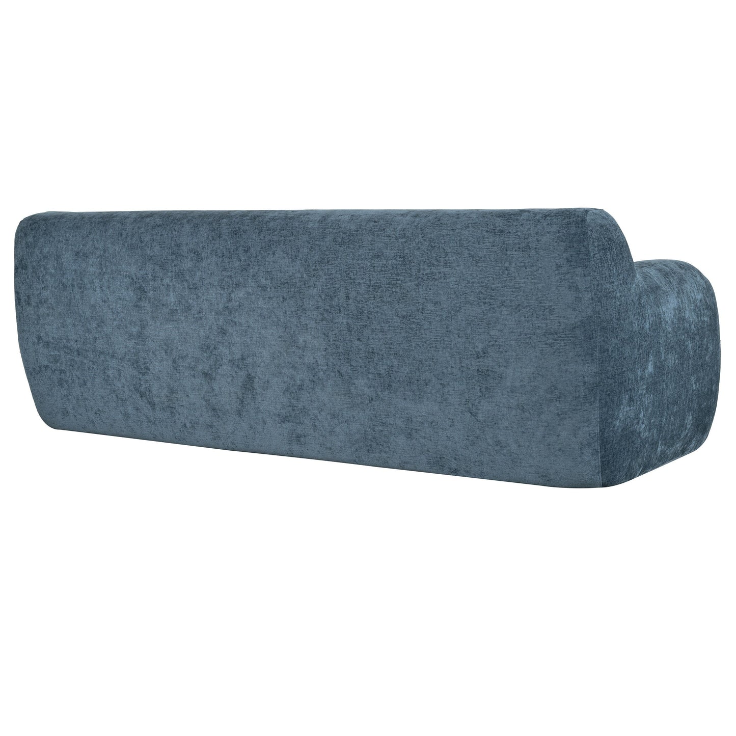 Canapé 3 places minimaliste à compression 81,5 avec larges assises et rembourrage en mousse haute densité pour salons