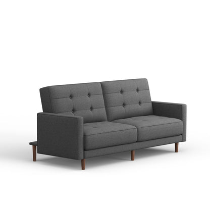 Canapé-lit 81,5 avec capitonnage à 8 boutons