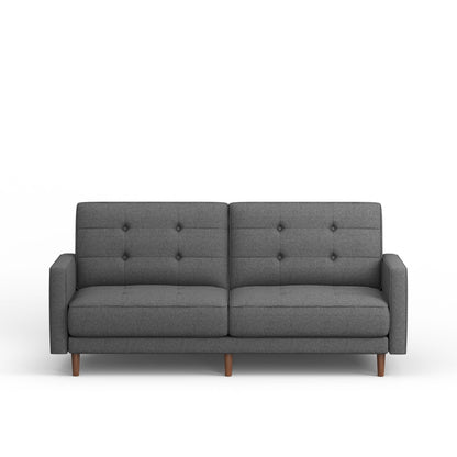 Canapé-lit 81,5 avec capitonnage à 8 boutons