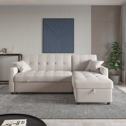 Canapé-lit et chaise longue réversibles de 82 po de large