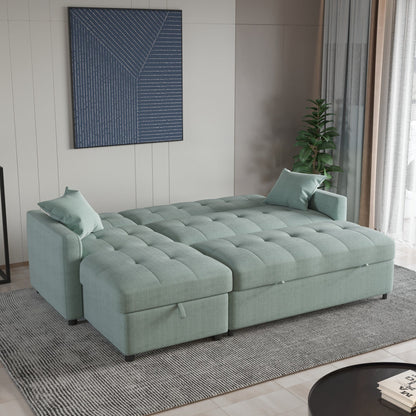 Canapé-lit et chaise longue réversibles de 82 po de large