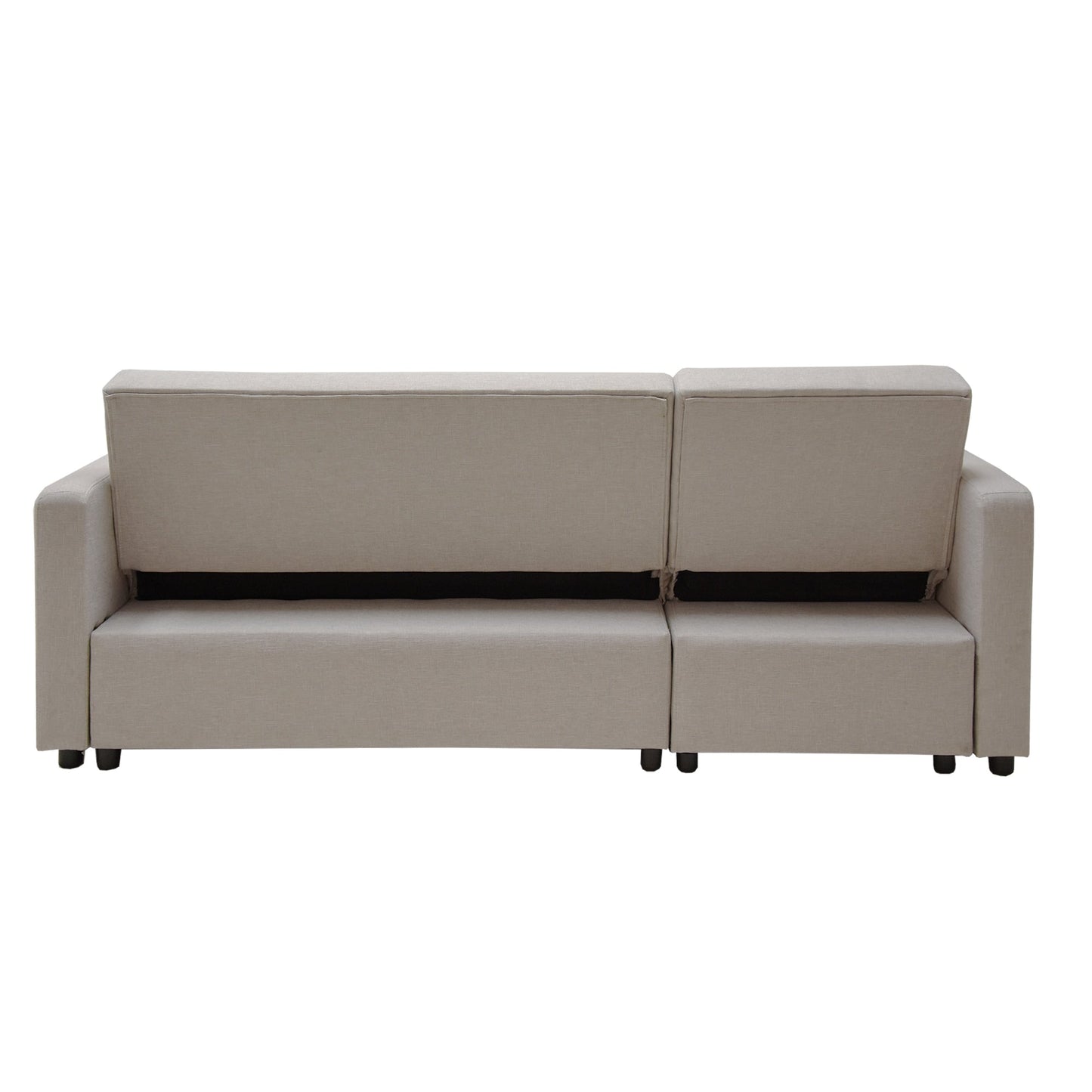 Canapé-lit et chaise longue réversibles de 82 po de large