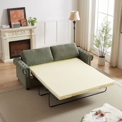 Canapé-lit convertible 2 en 1 en polyester de 83,8 po