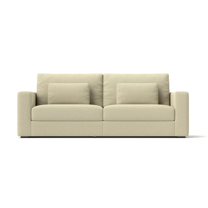 Canapé 3 places en tissu 83Fabric - Confort moelleux à double rembourrage pour salons modernes