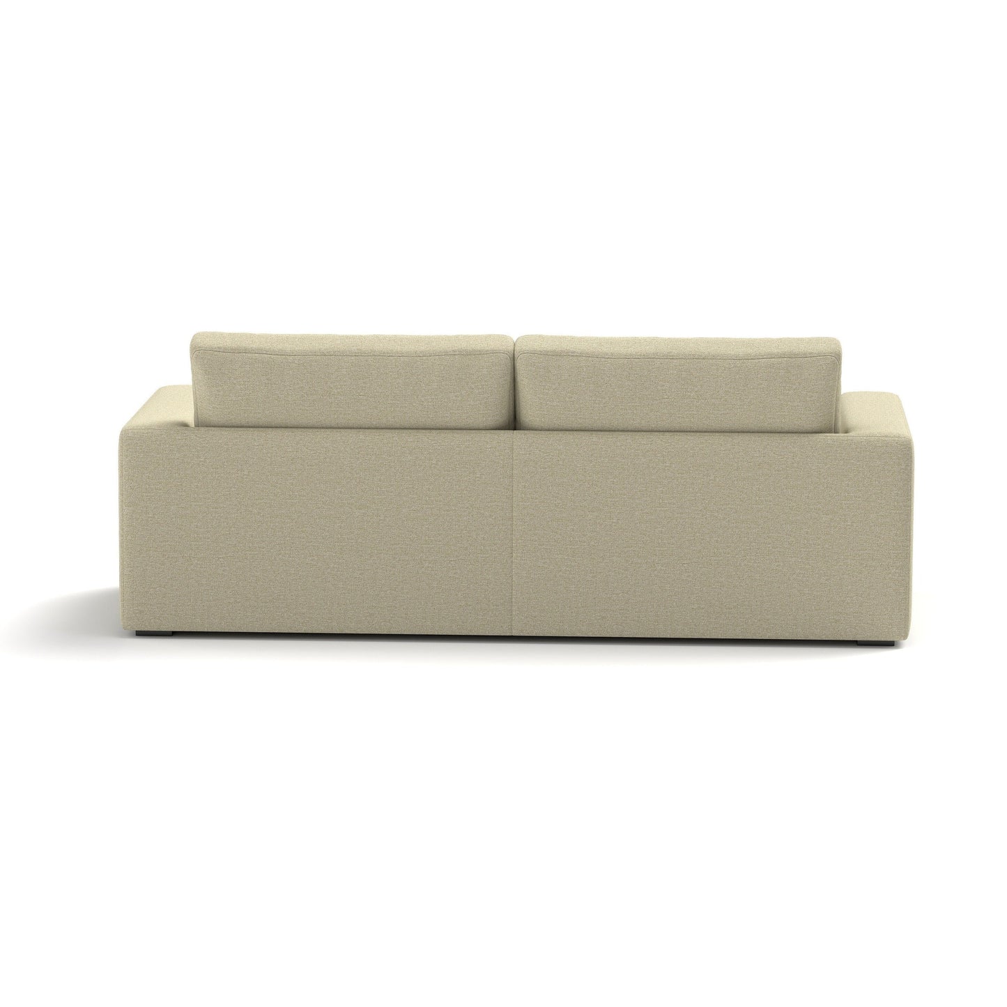 Canapé 3 places en tissu 83Fabric - Confort moelleux à double rembourrage pour salons modernes