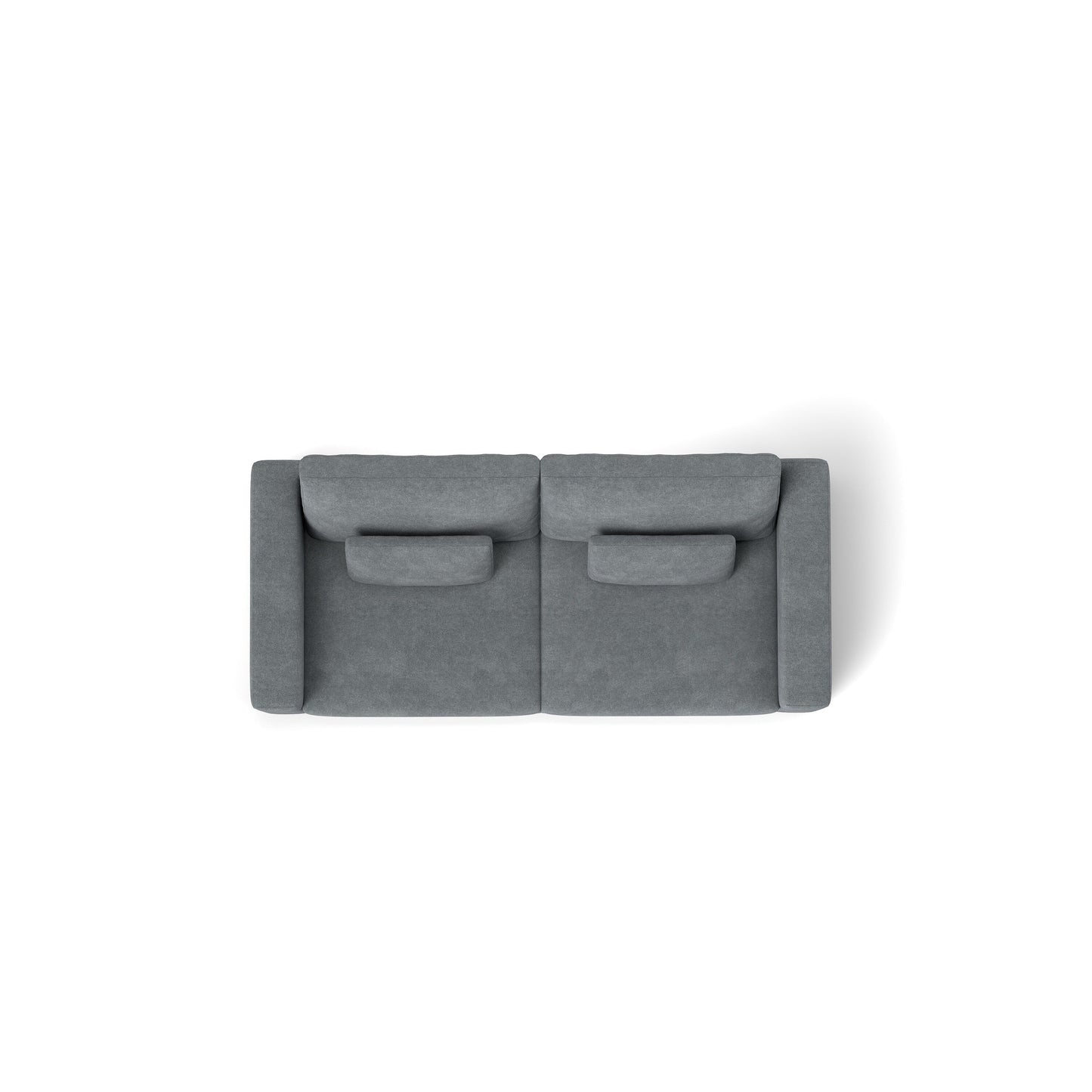 Canapé 3 places en tissu 83Fabric - Confort moelleux à double rembourrage pour salons modernes