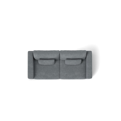 Canapé 3 places en tissu 83Fabric - Confort moelleux à double rembourrage pour salons modernes