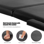 Table de massage portable 84''L réglable pour le visage, le spa et le tatouage avec transport