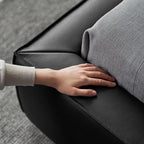 Pudding Leather Bed